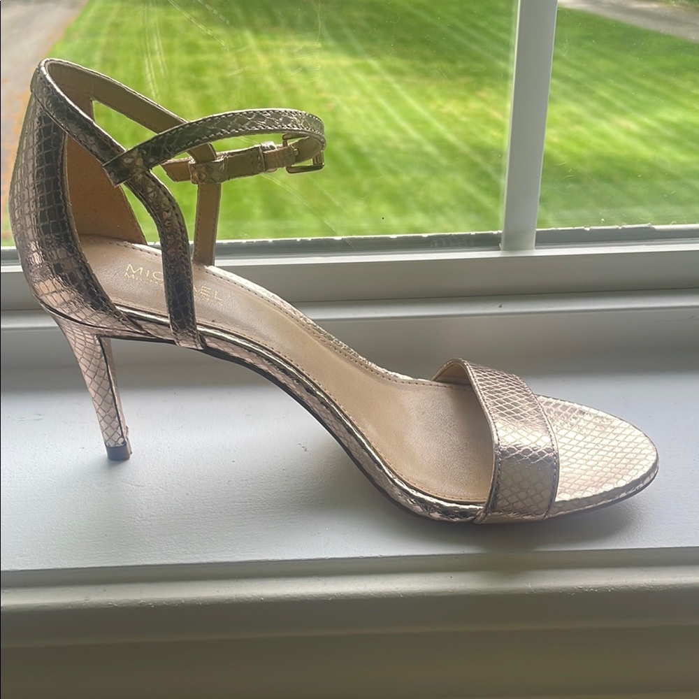 Michael kors heels worn once